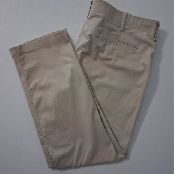 Lee Pants Extreme Motion MVP Mens 42X30 Slim Fit Stretch Khaki Denim - Picture 8 of 9